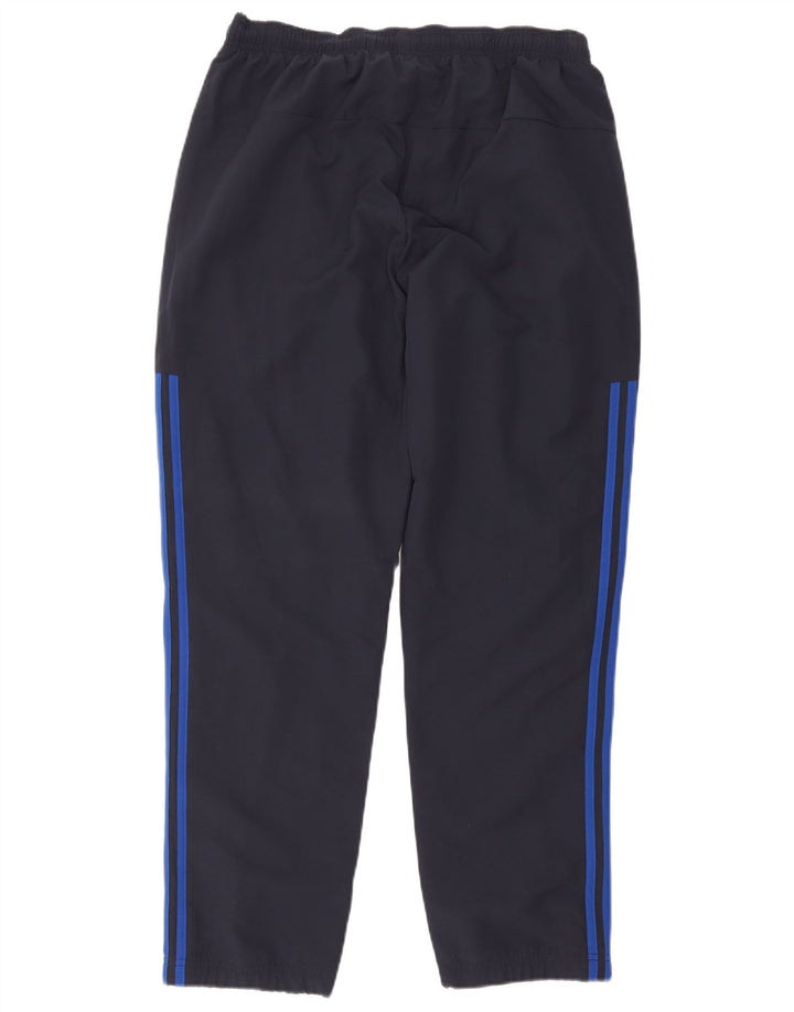 Pantaloni de trening pentru bărbați Adidas Pantaloni de jogging mari, bleumarin, poliester