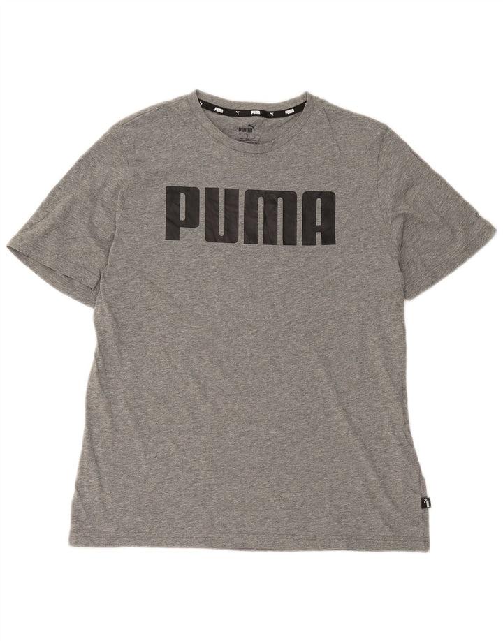 Tricou grafic Puma pentru bărbați Top mare bumbac gri