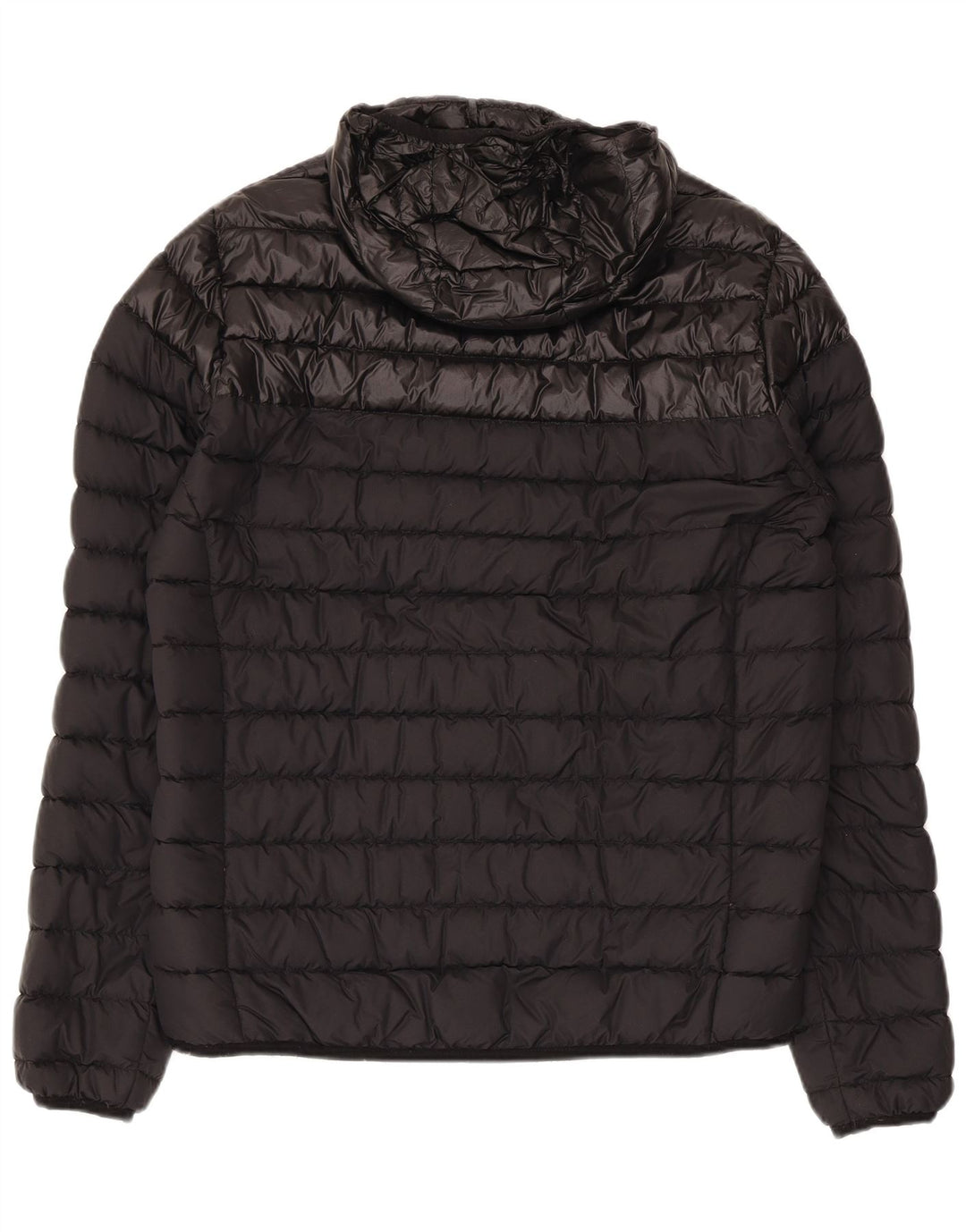 Jachetă căptușită cu glugă pentru bărbați Ciesse Piumini UK 40 Nylon mediu negru