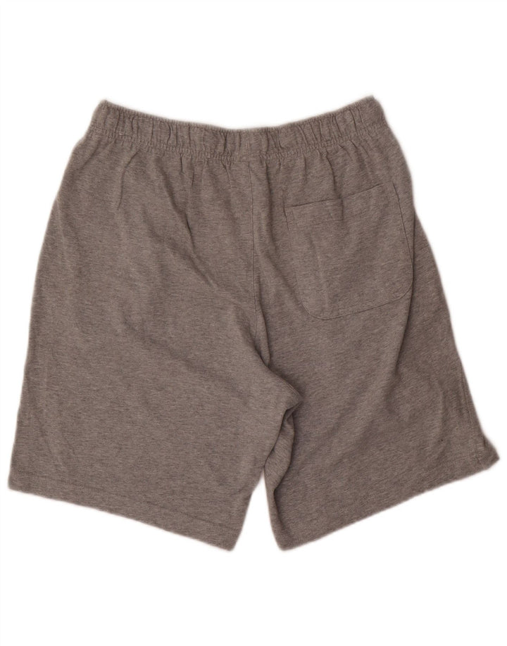 Pantaloni scurți sport Nike pentru bărbați, bumbac cu pete gri medii