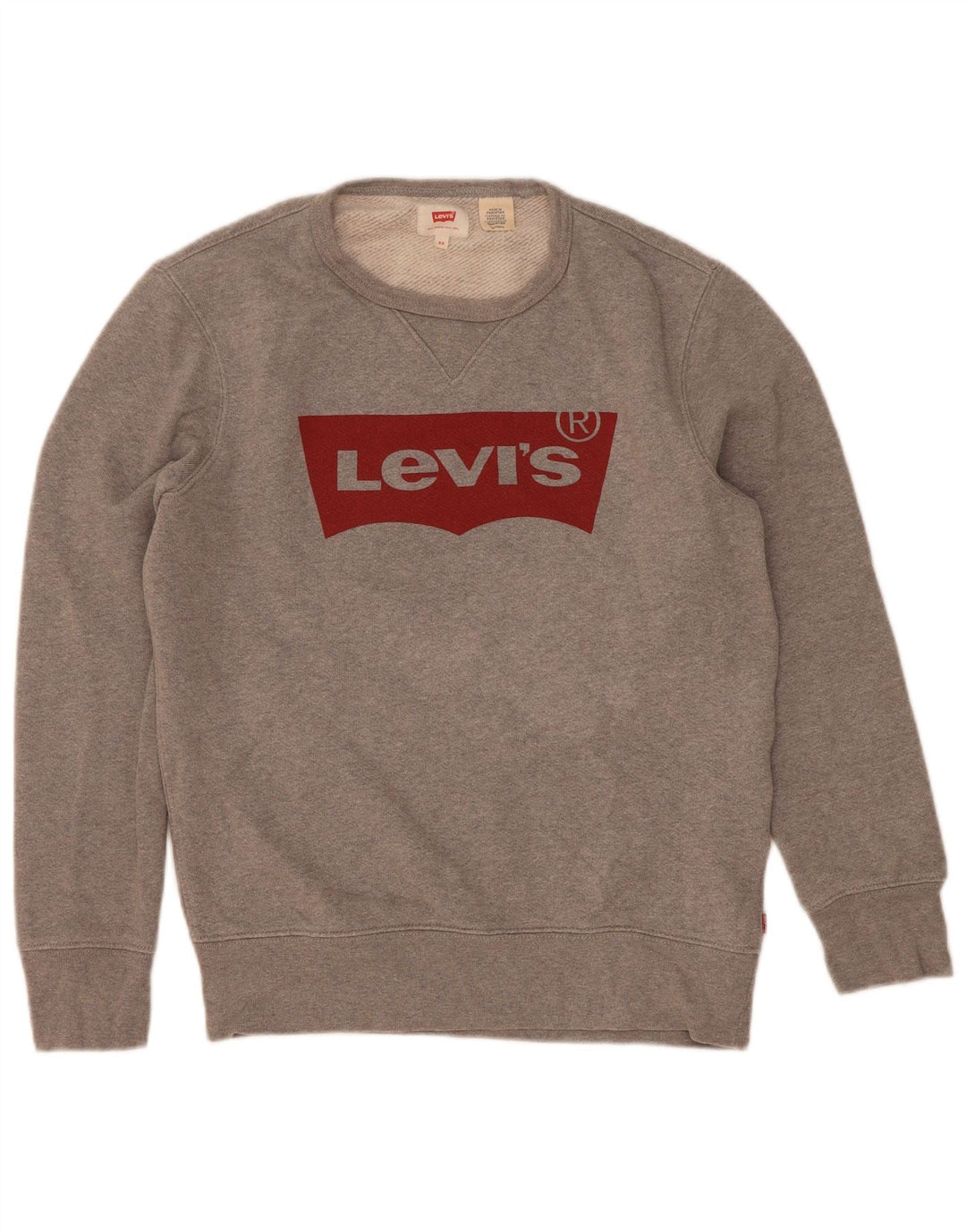 Levi's Pulover grafic pentru bărbați XS bumbac gri