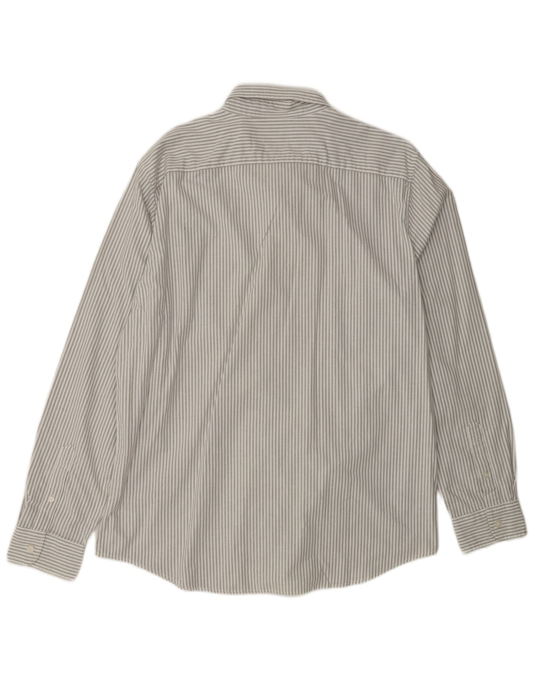 AMERICAN EAGLE Cămașă Slim Fit pentru bărbați XL, bumbac cu dungi gri