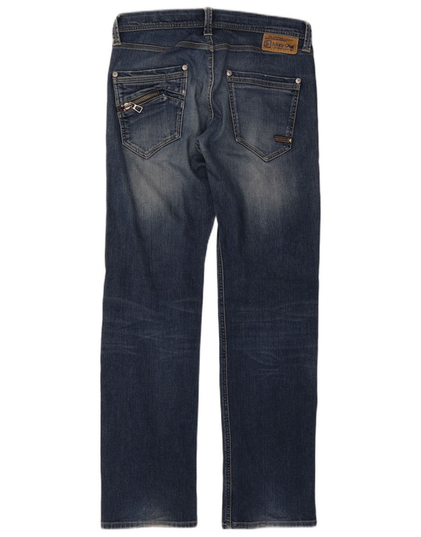 Blugi drepti pentru femei Meltin' Pot L33 L34 Bumbac albastru