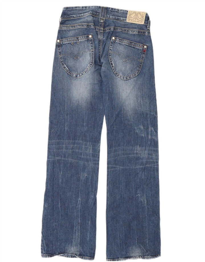 Replay Blugi Janice Bootcut pentru femei W27 L34 Bumbac albastru