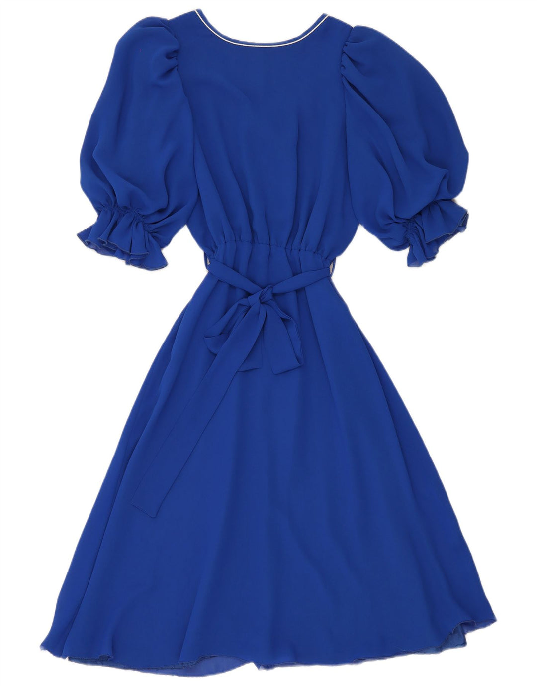 Rochie A-Line Vintage pentru femei IT 40 Small Blue Poliester
