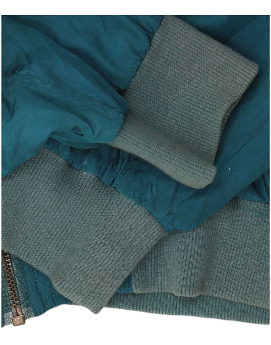 Rene Bomber Jacket pentru bărbați UK 38 Medium Blue Silk