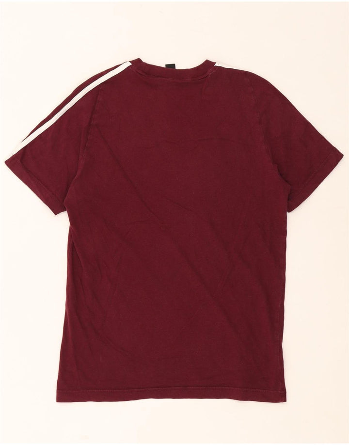 Tricou bărbați ADIDAS Top mic maro bumbac