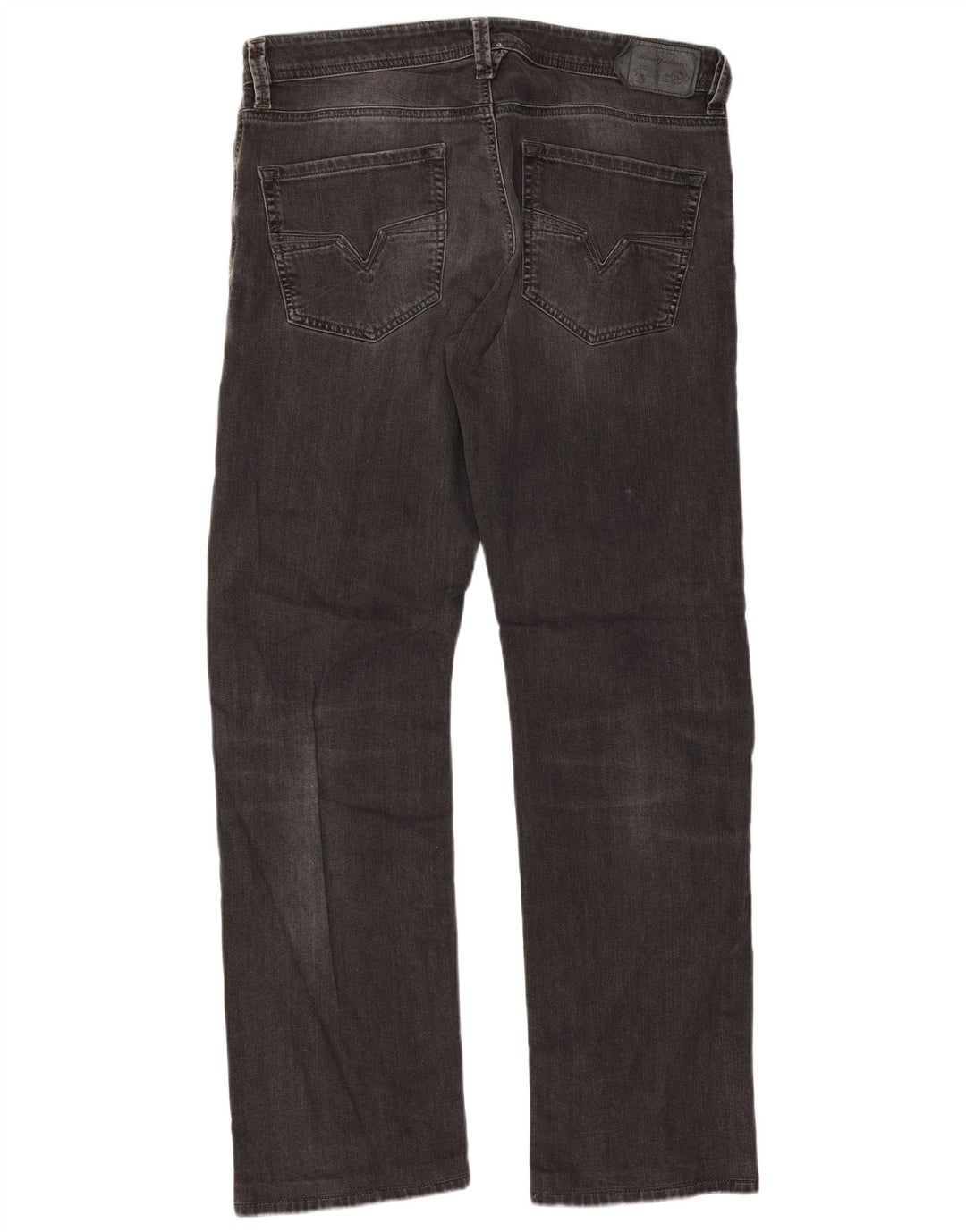 Diesel pentru bărbați Larkee Regular Straight Jeans W34 L32 bumbac gri