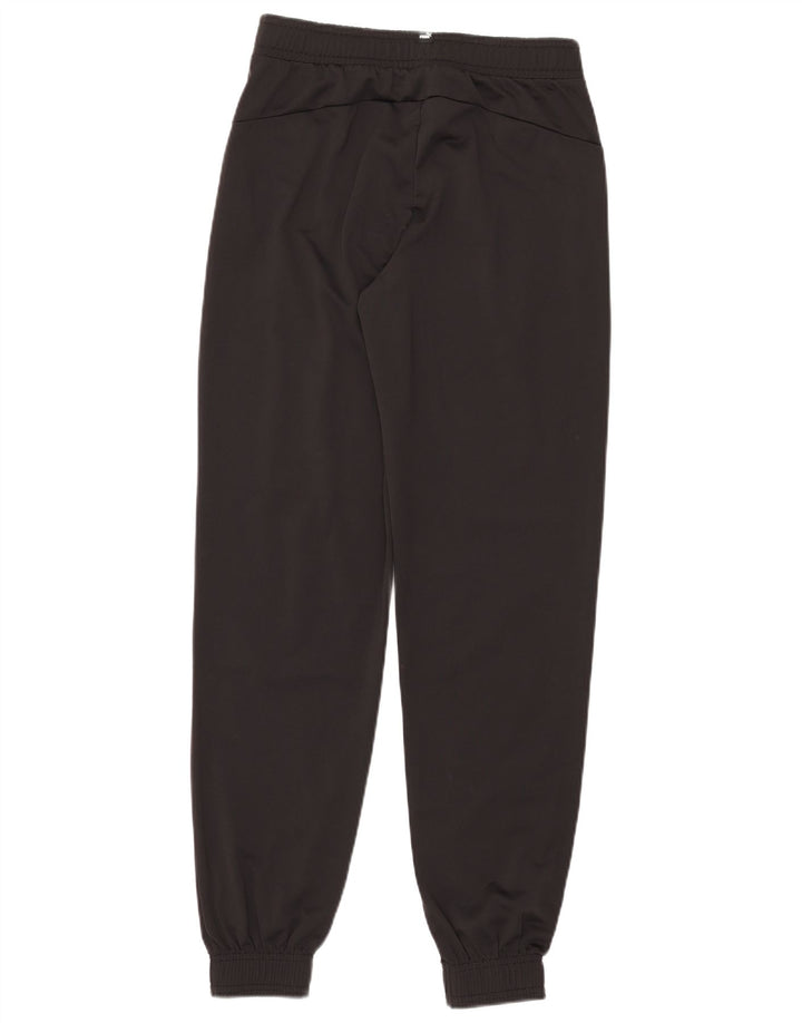 Puma Băieți Pantaloni Trening Pantaloni Joggeri 15-16 Ani Poliester Negru