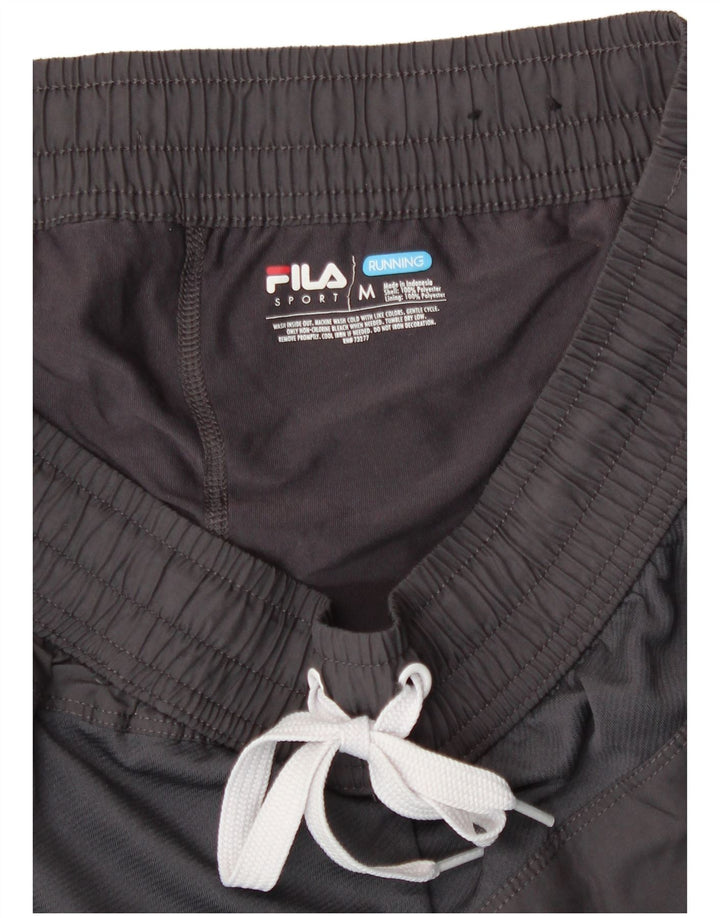 Pantaloni scurti sport Fila pentru femei UK 14 Medium Black Poliester