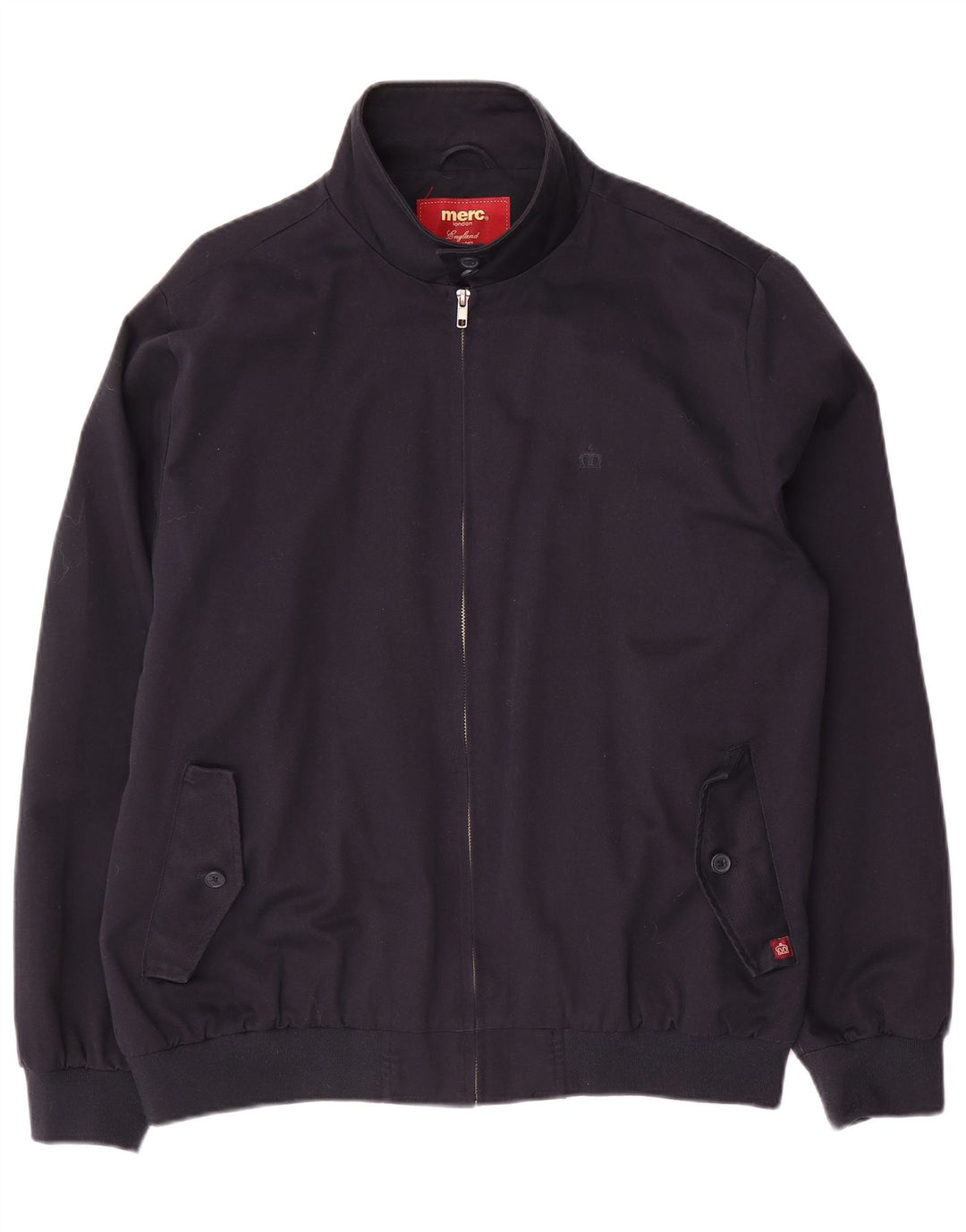 Jachetă Bomber pentru bărbați Merc UK 42 XL Bumbac bleumarin