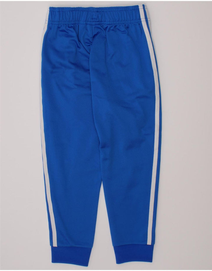 Pantaloni de trening Adidas pentru baieti Joggeri 5-6 ani poliester albastru