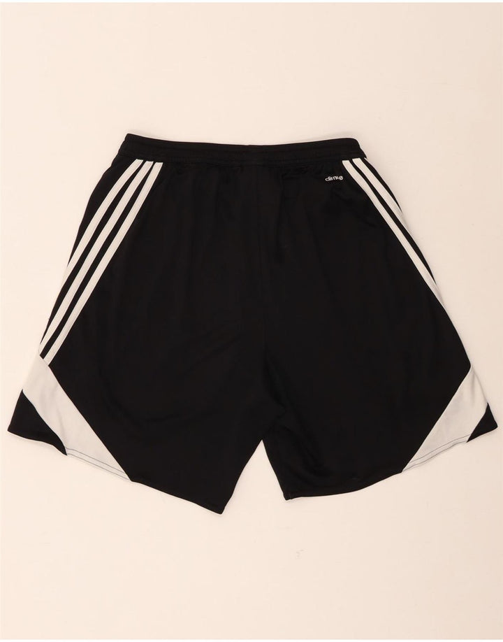 Pantaloni scurți sport pentru bărbați Adidas Climalite, mediu negru, poliester color bloc