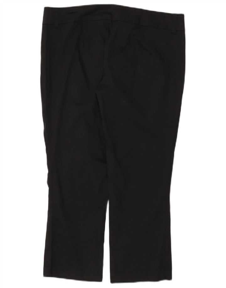 Pantaloni Capri pentru femei BENETTON IT 44 Medium W32 L22 Bumbac negru
