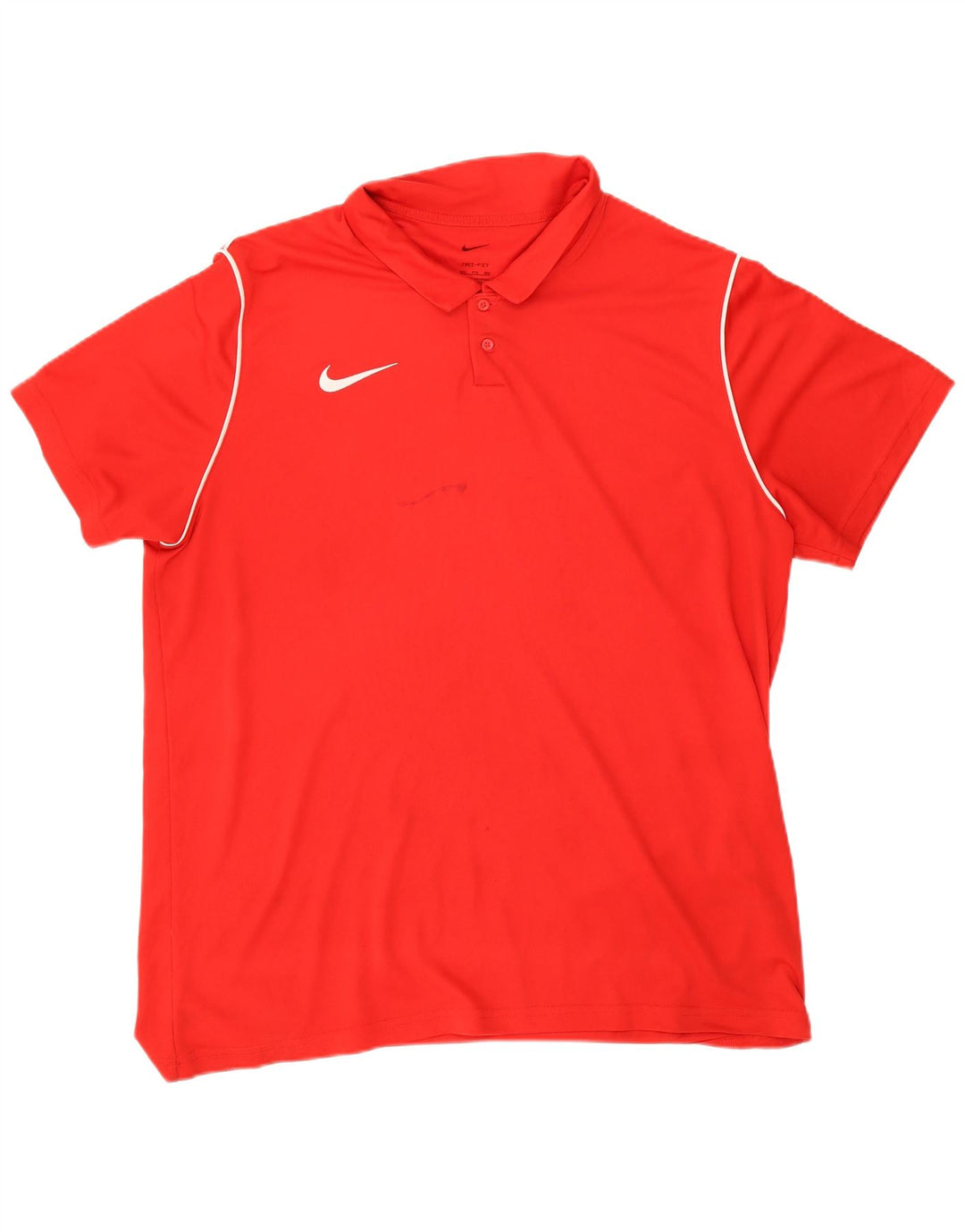 Tricou polo Nike pentru bărbați Dri Fit 2XL poliester roșu