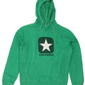 Pulover pentru bărbați Converse Graphic Hoodie, bumbac verde mediu