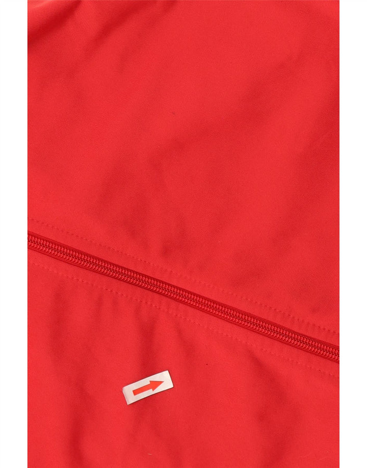 Jachetă de trening pentru bărbați Puma, poliester roșu 2XL