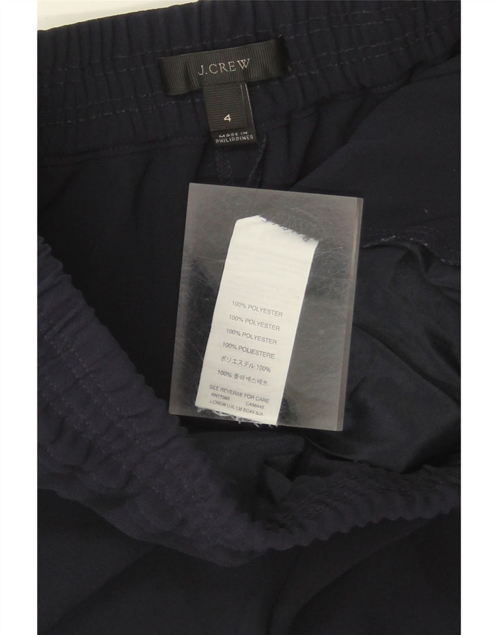 J. CREW Womens Sport Shorts US 4 Small  Navy Blue Polyester Vintage J. Crew and Second-Hand J. Crew from Messina Hembry 
