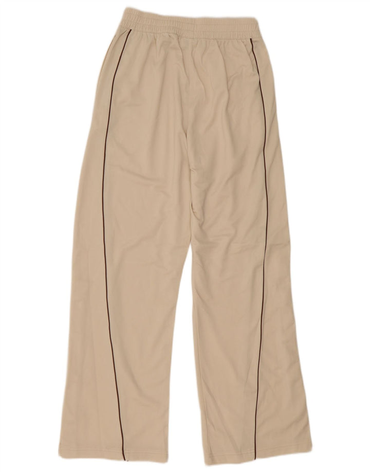 Pantaloni de trening Reebok pentru bărbați, poliester alb mediu