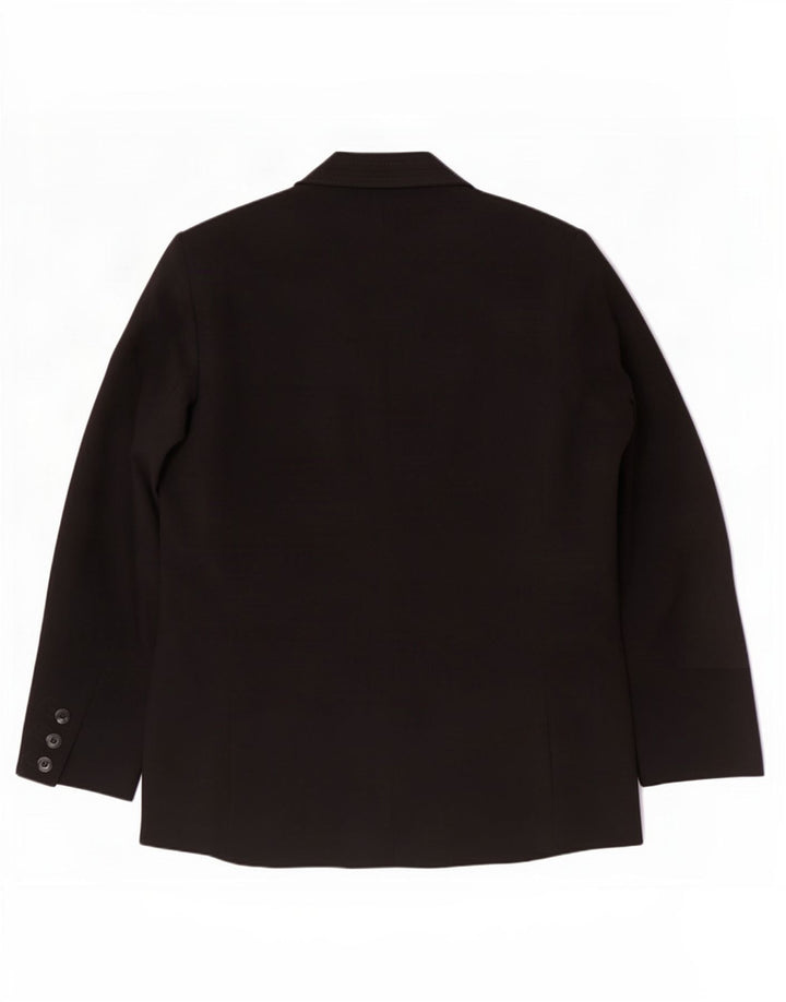 Jachetă pentru femei Marks & Spencer cu 1 nasture, UK 16, mare, negru, poliester