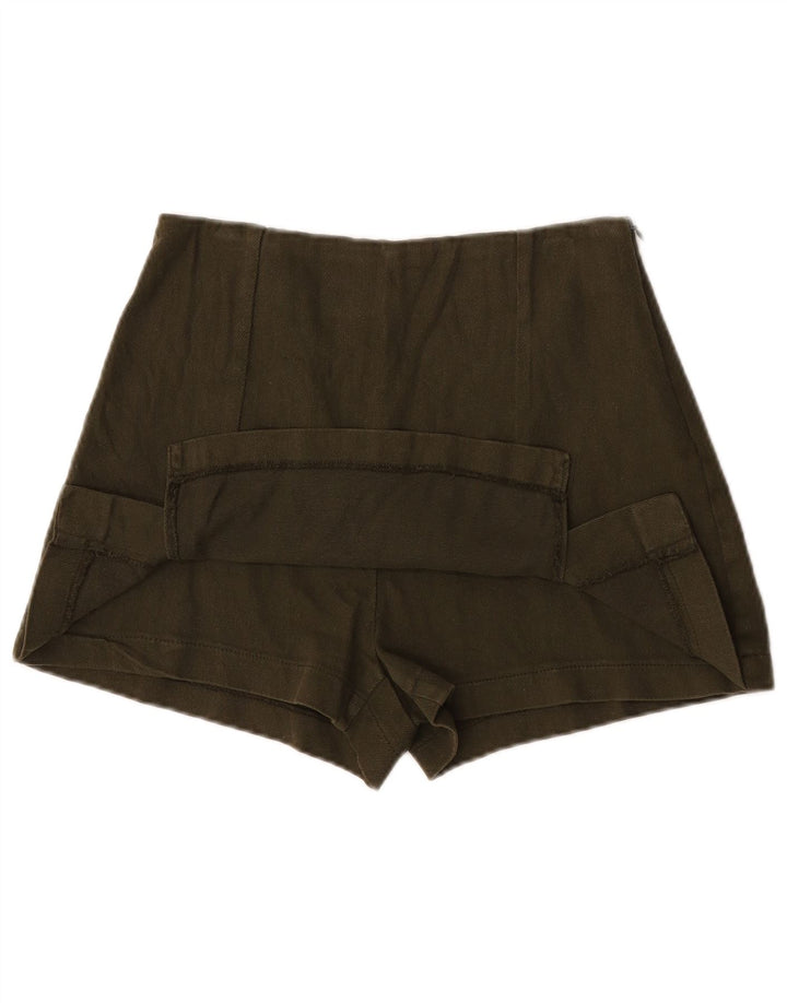 Pantaloni caldi pentru femei Zara XS W24 Bumbac kaki