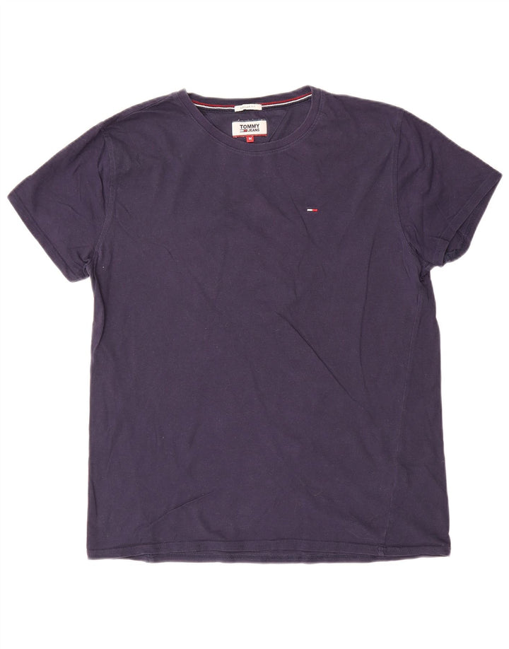 Tricou Tommy Hilfiger pentru bărbați, cu croiala normală, top mediu din bumbac bleumarin