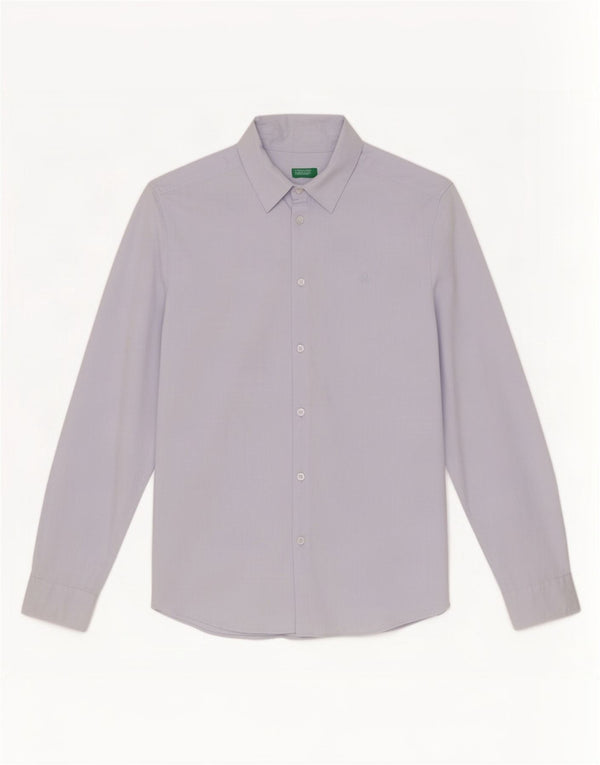 Cămașă pentru bărbați Benetton XS Albastru