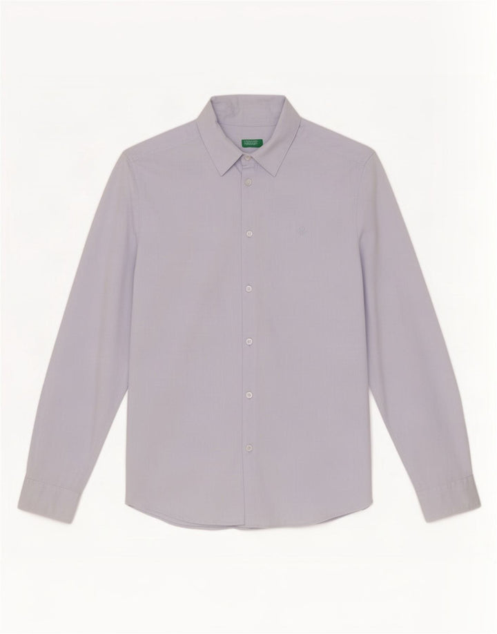 Cămașă pentru bărbați Benetton XS Albastru