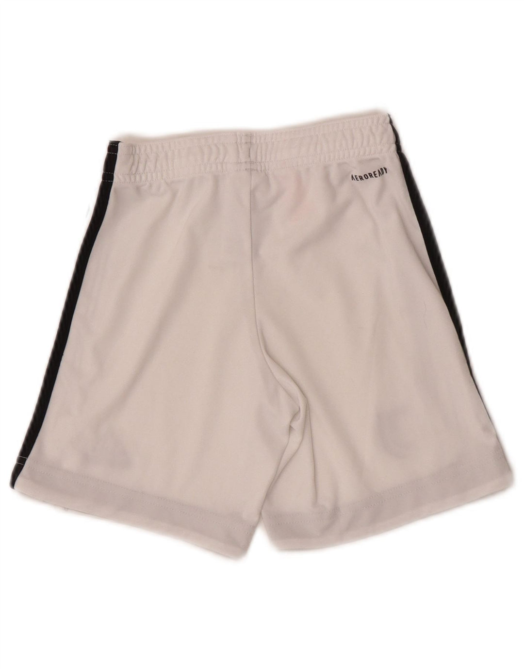 Pantaloni scurți sport Juventus pentru băieți Adidas 7-8 ani poliester alb