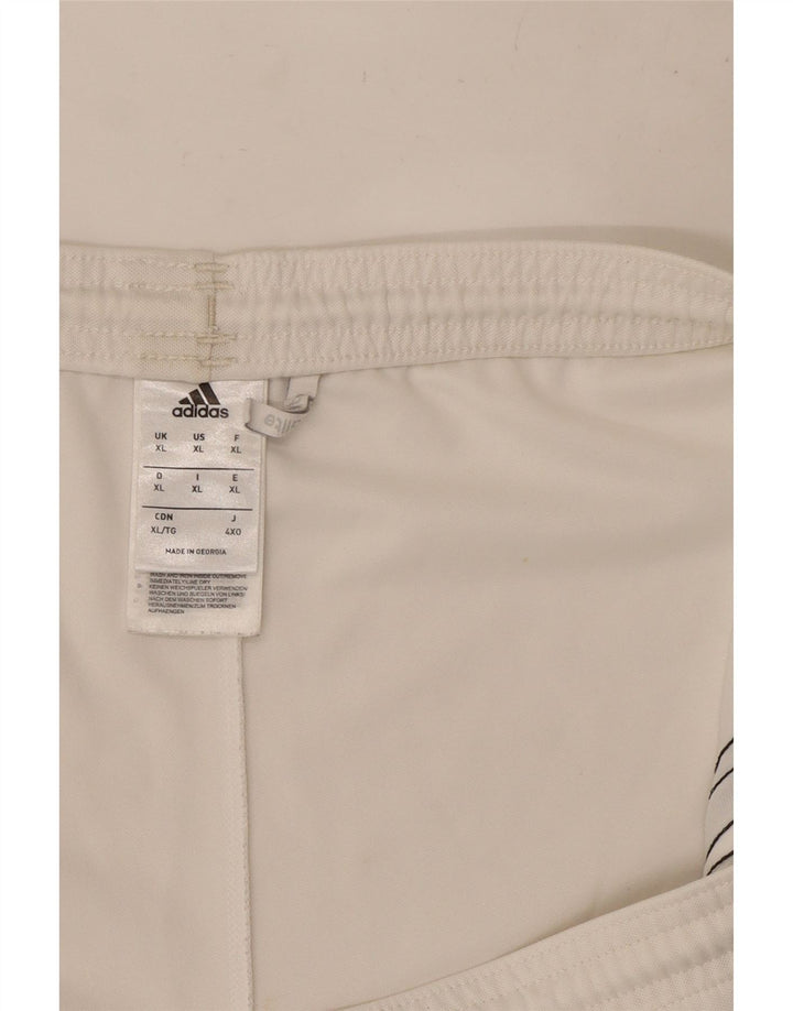 Pantaloni scurți sport pentru bărbați Adidas Climalite XL poliester alb