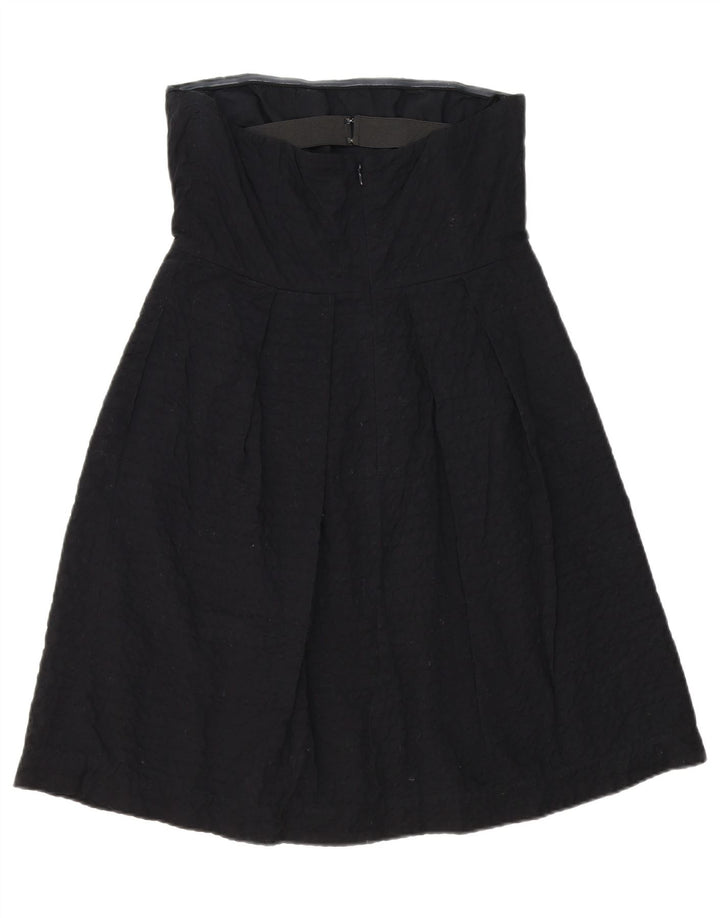 J. CREW Womens Strapless Dress US 10 Large Black Cotton Vintage J. Crew and Second-Hand J. Crew from Messina Hembry 