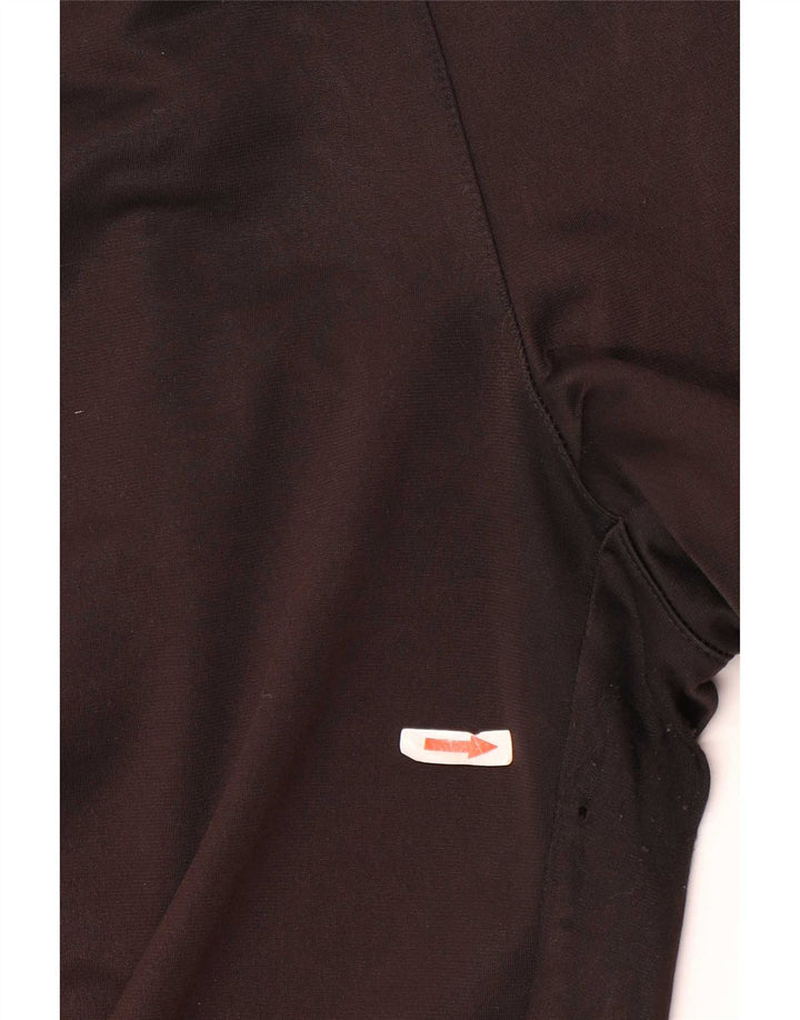 Pantaloni de trening grafic Diadora pentru bărbați, mari, negru, poliester color bloc