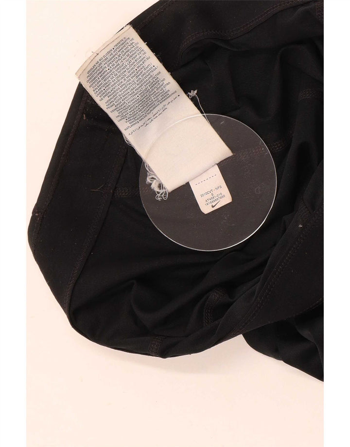 Leggings grafic Nike pentru femei UK 10 Poliester negru mic
