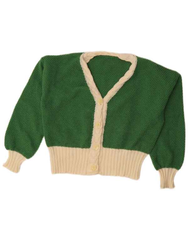 Pulover cardigan supradimensionat pentru femei Shein, UK 10, color verde mic