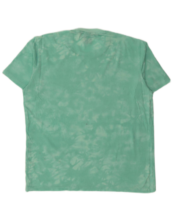 Tricou Bărbați CHAMPION Top Medium Green Tie Dye