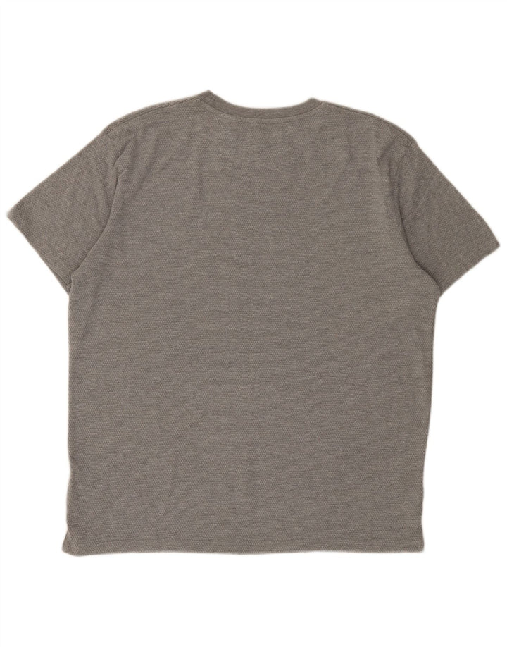 JACK WILLS Tricou pentru bărbați Top mare din bumbac gri