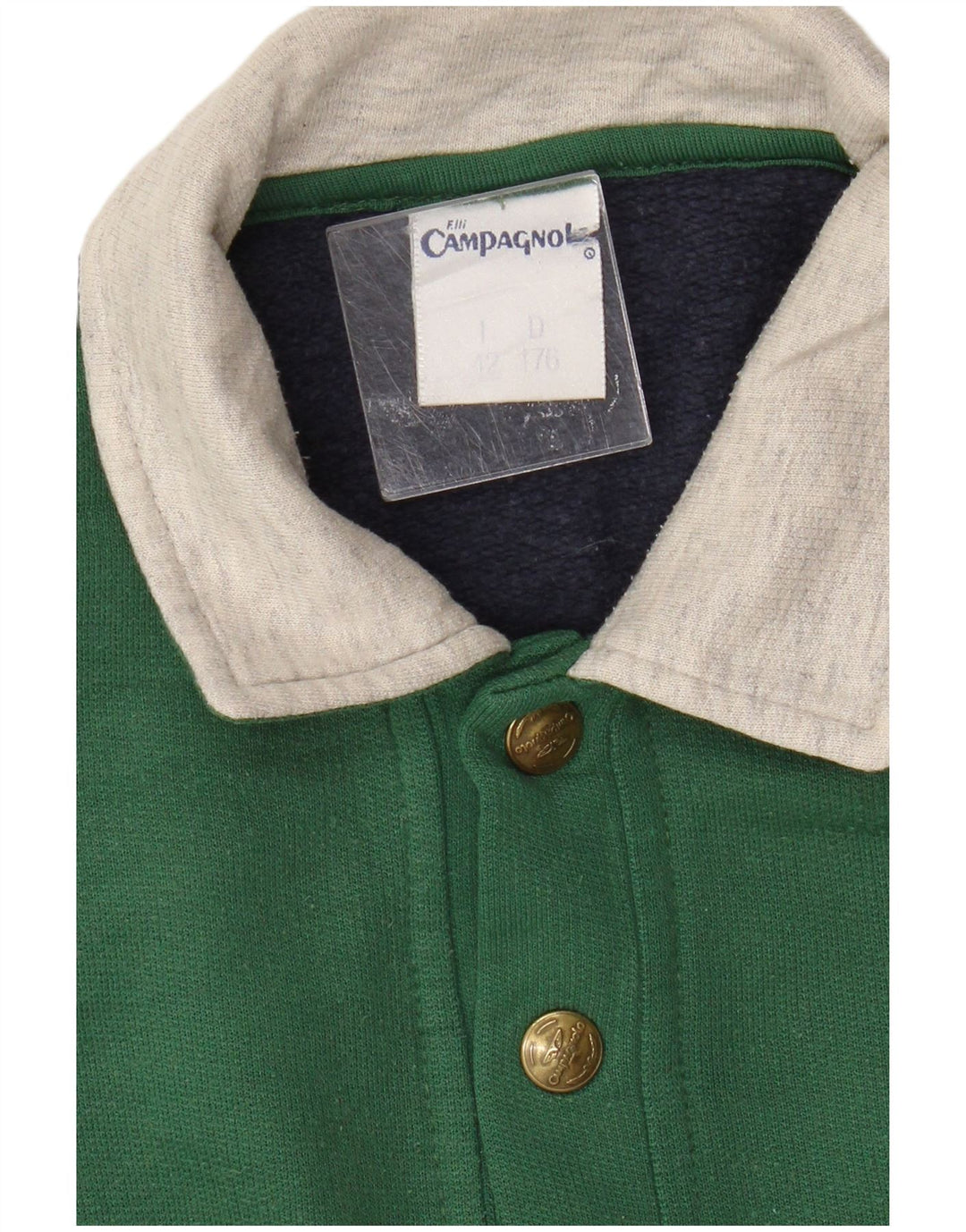 F.LLI Campagnolo Pulover cu grafic pentru femei IT 42 Medium Green