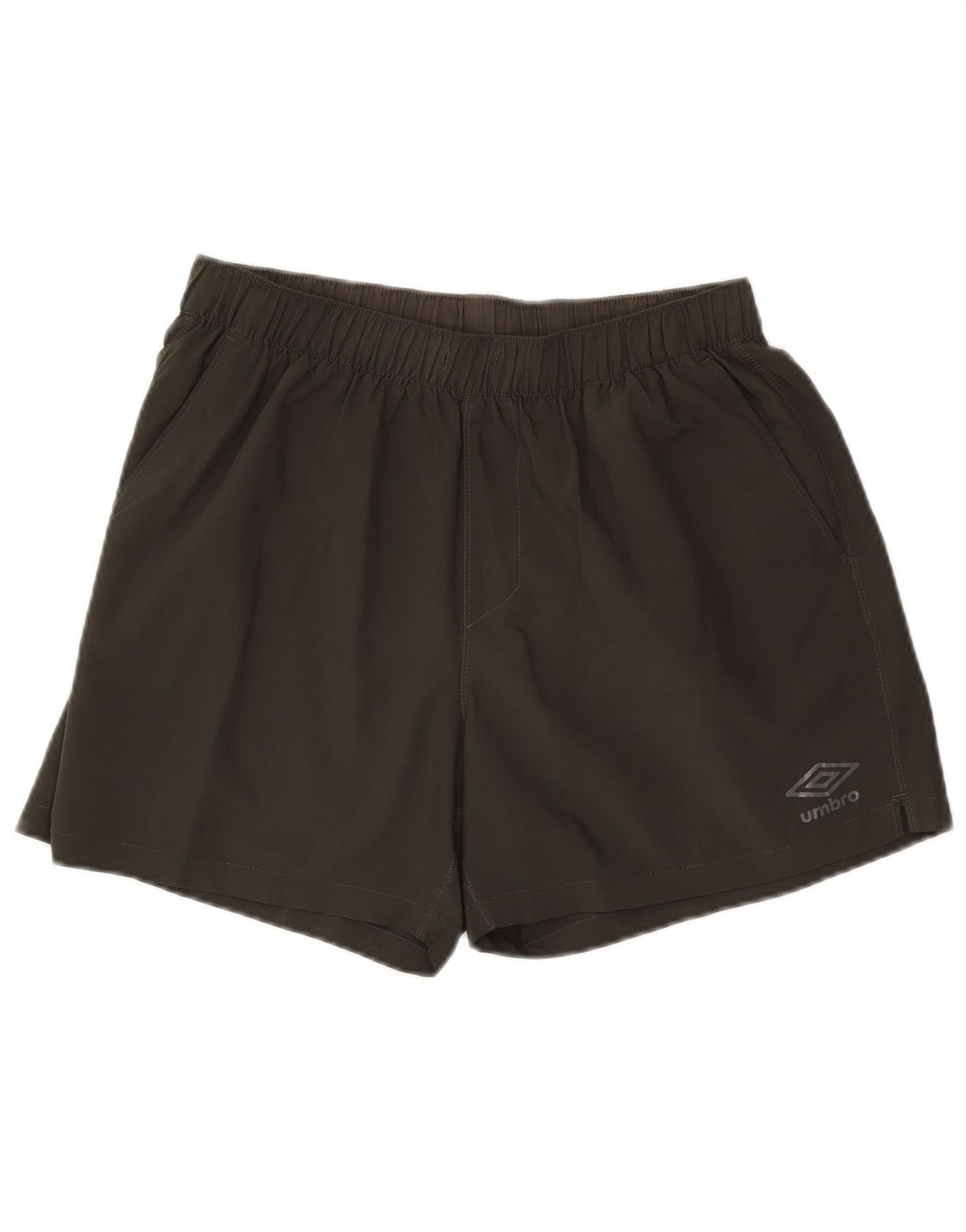 Pantaloni scurți de înot Umbro pentru bărbați, mari, kaki, poliester