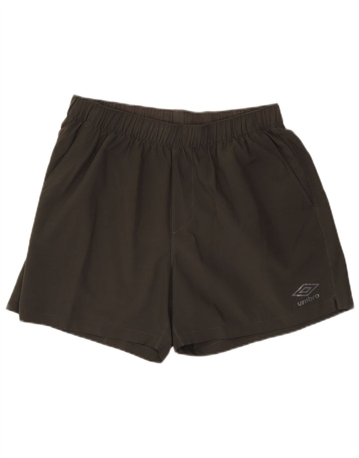 Pantaloni scurți de înot Umbro pentru bărbați, mari, kaki, poliester