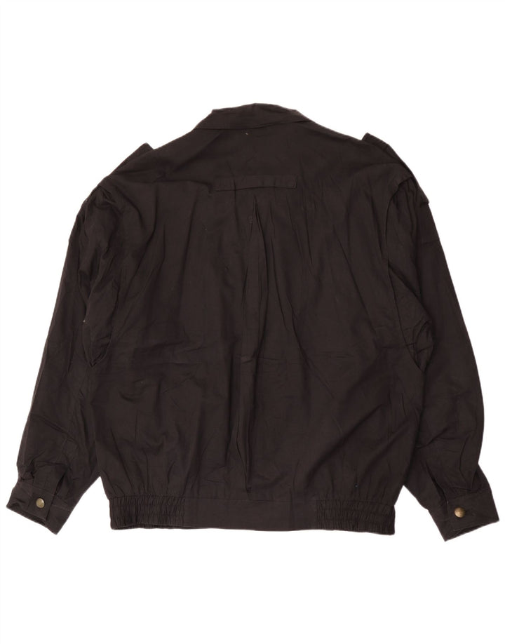 C & A Jachetă Bomber Militară Bărbați EU 54 2XL Bumbac Negru