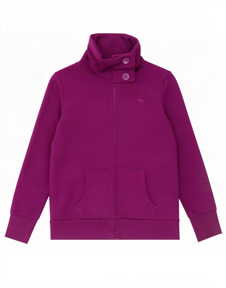 Jachetă de trening pentru femei Esprit UK 18 XL, purpuriu, bumbac