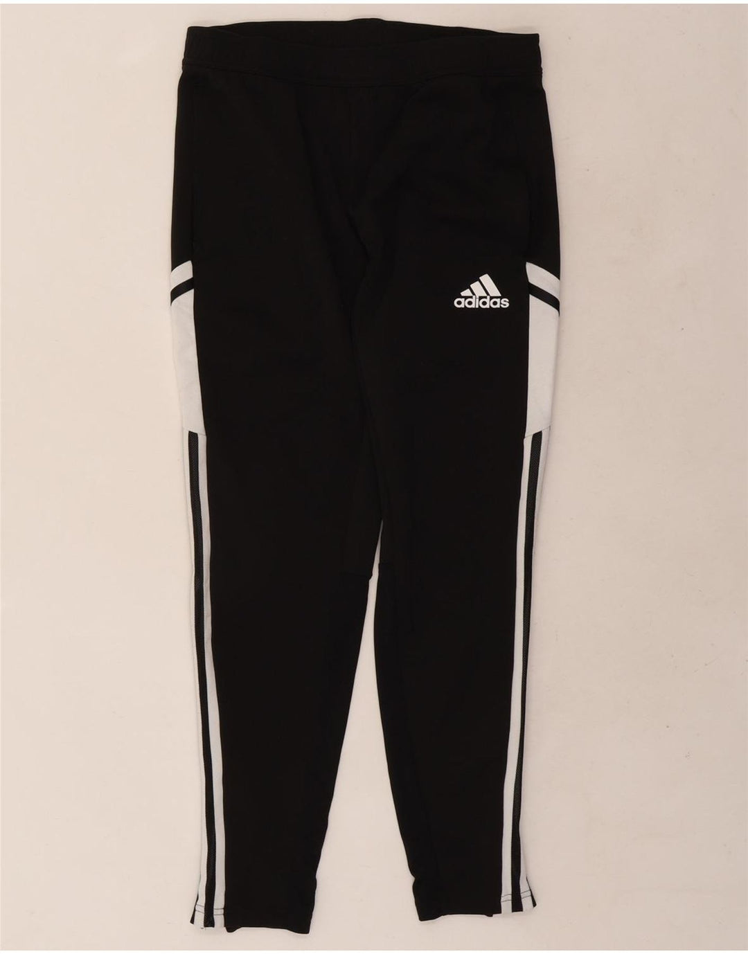 Pantaloni de trening Adidas Aeroready pentru bărbați, negru mediu, poliester bloc de culoare