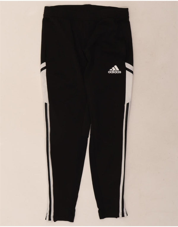 Pantaloni de trening Adidas Aeroready pentru bărbați, negru mediu, poliester bloc de culoare