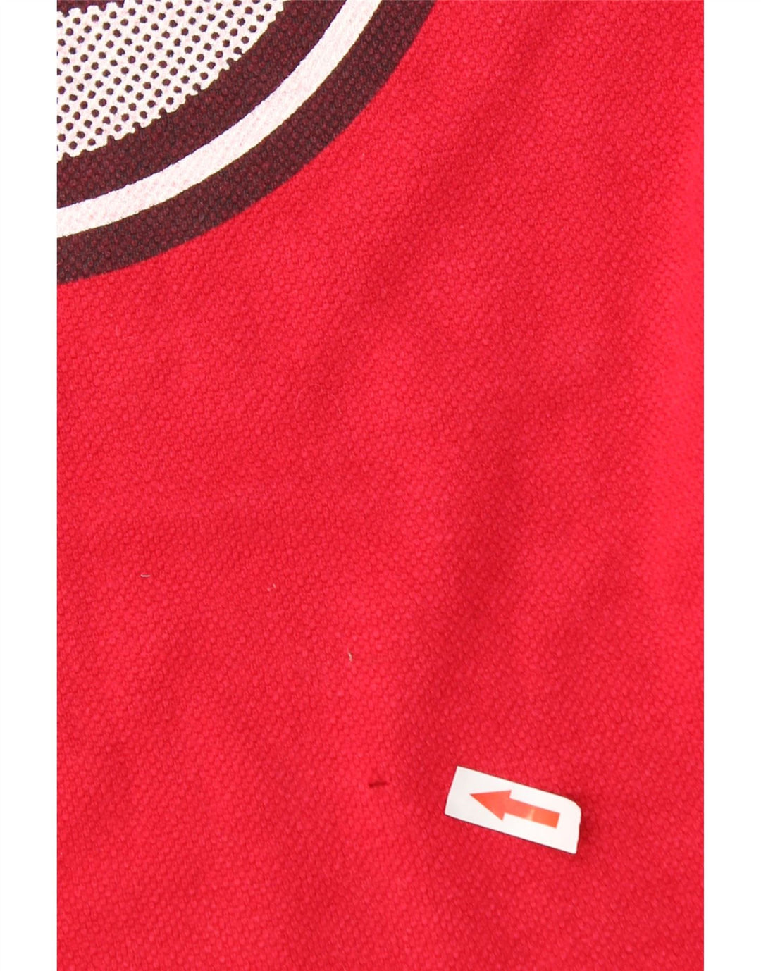 Top grafic supradimensionat pentru bărbați Asics, cu mânecă lungă, 2XL, bumbac color bloc, roz