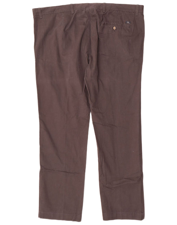 Pantaloni chino drepți pentru bărbați Marks & Spencer L44 L31 bumbac gri