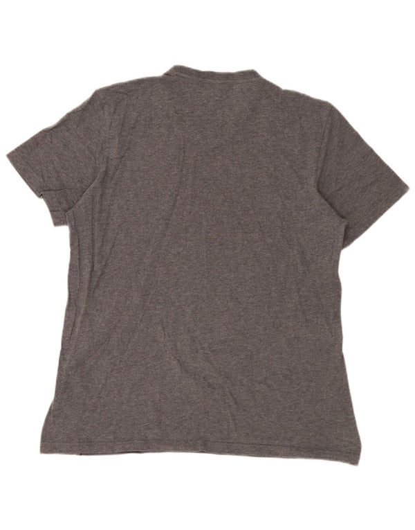 Tricou pentru bărbați Adidas Top Medium Gri Bumbac