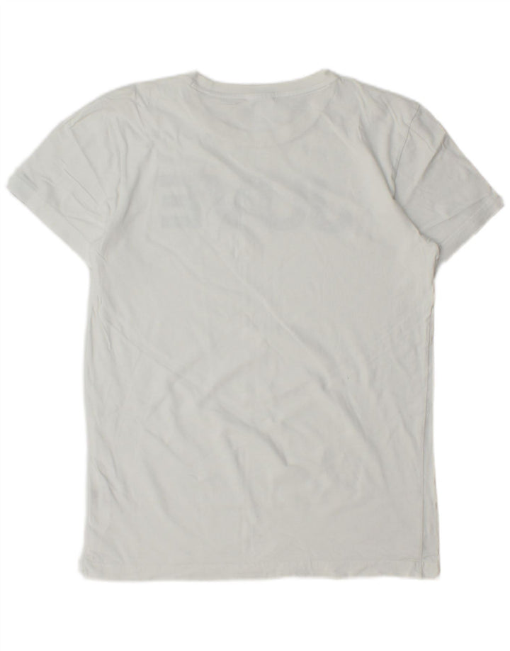 Tricou grafic pentru bărbați Adidas Top mic alb