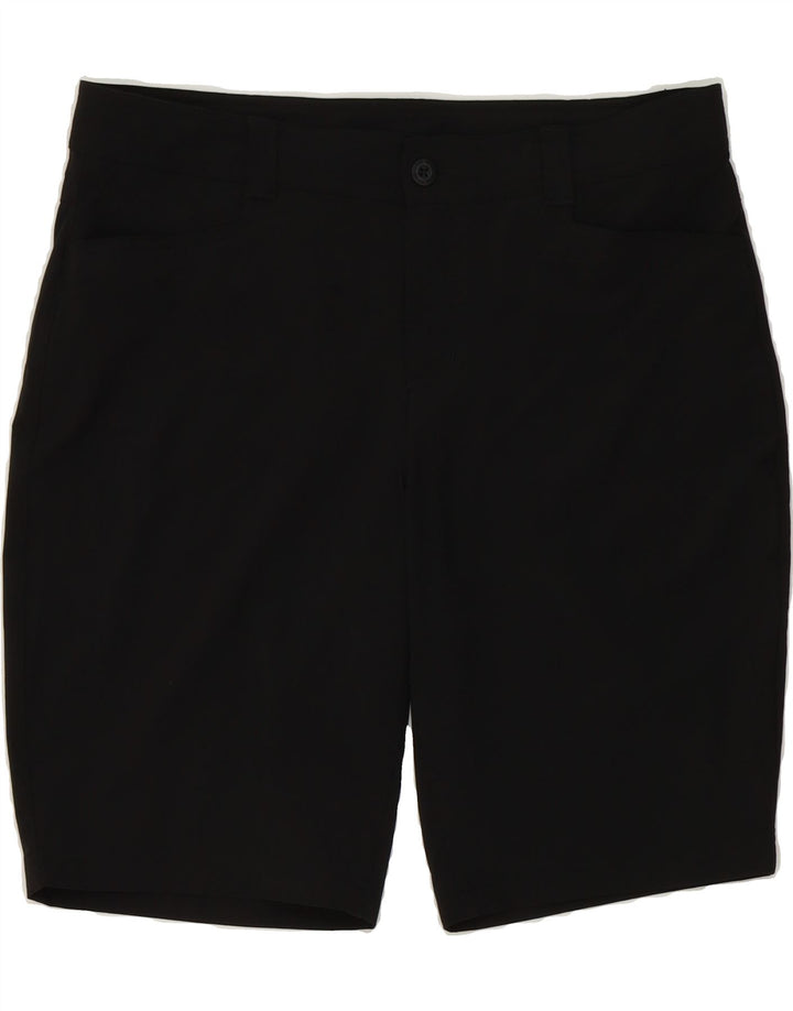 EDDIE BAUER Pantaloni scurti chino pentru femei US 12 Large W34 Poliester negru
