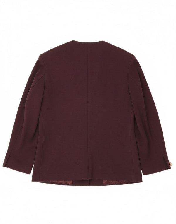 Jachetă vintage pentru femei cu 4 nasturi IT 48 XL maro