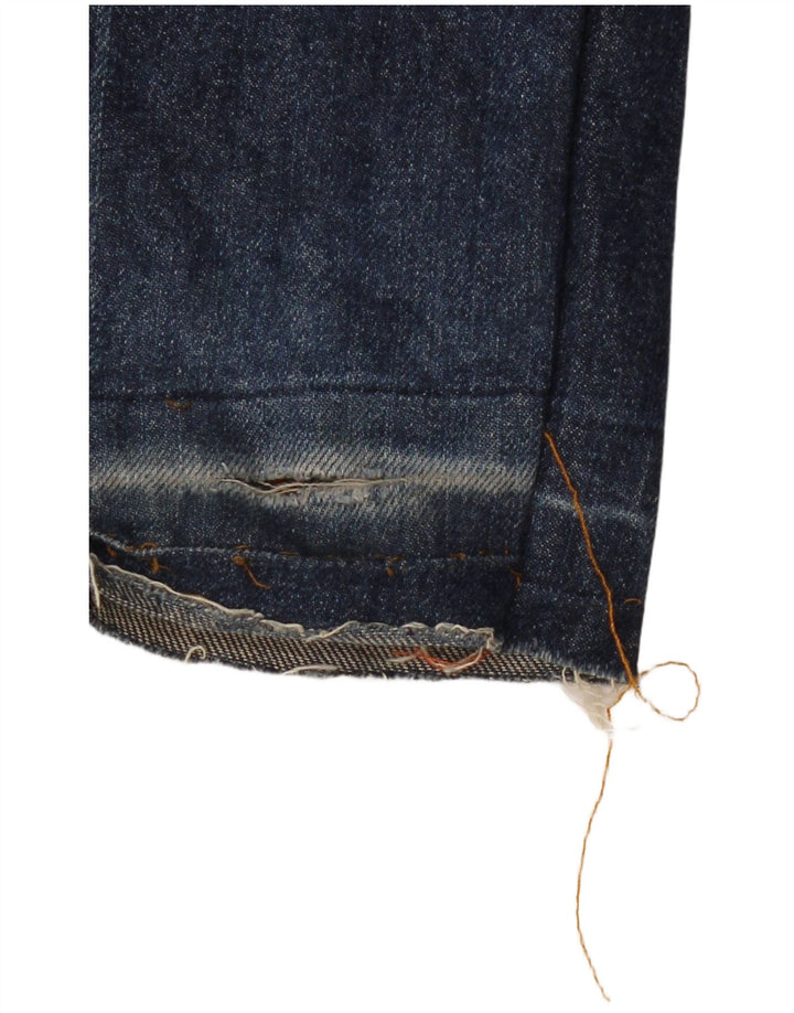 DOLCE & GABBANA Blugi bootcut cu talie joasă pentru femei W34 L30 Albastru